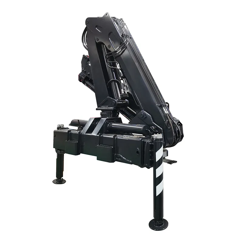 6.3 Ton Articulated Boom Crane for Construction Site Lifting