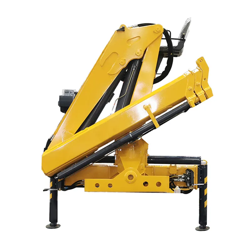 6.3 Ton Hydraulic Knuckle Boom Crane for Material Handling