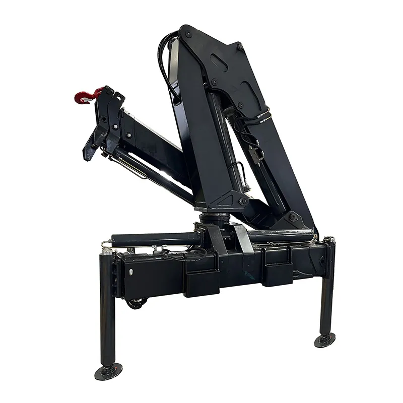 6.3 Ton Truck Mounted Loader Crane for Equipment Installation