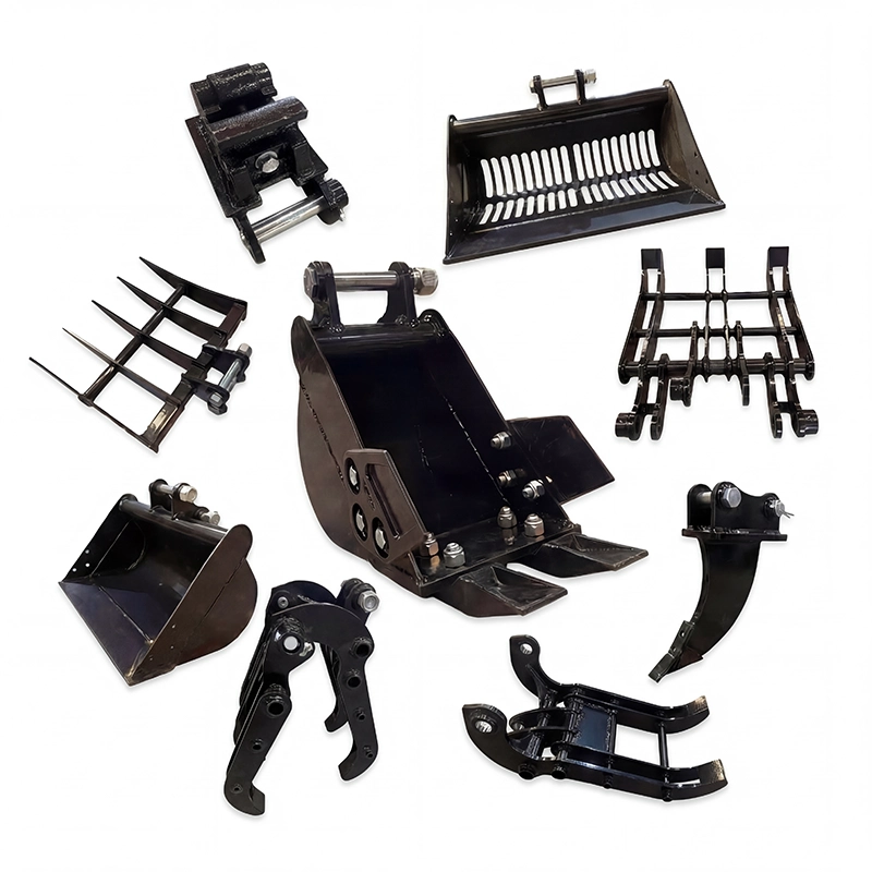 Integrated Excavator Bucket