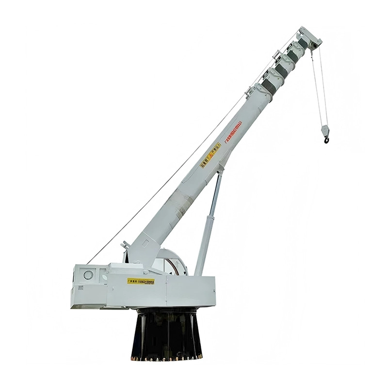 Marine Knuckle Boom Crane for Boat Loading and Unloading Operations
