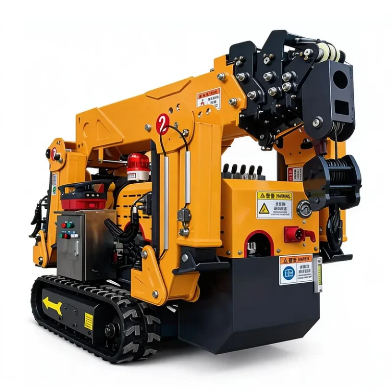 1.5 Ton Compact Crawler Spider Crane for Narrow Space Lifting