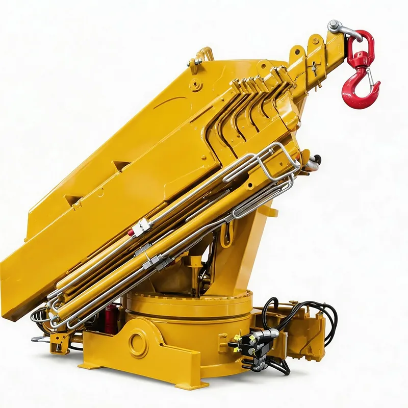 16 Ton Folding Boom Truck Crane for Logistics and Machinery Handling