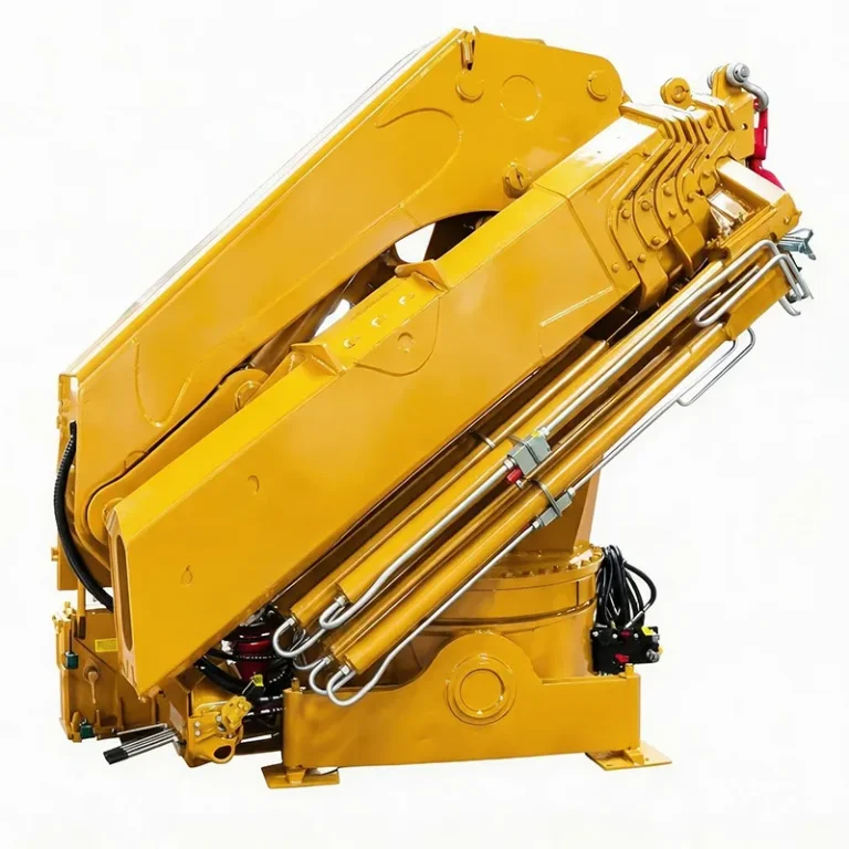 25 Ton Heavy Duty Knuckle Boom Crane for Steel Structure Installation