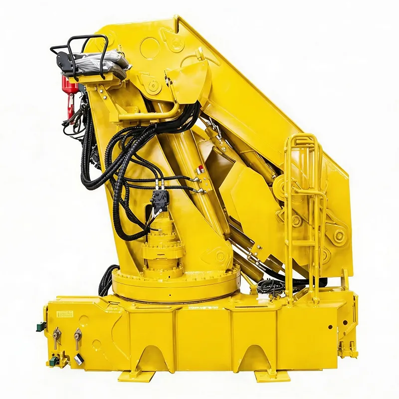 25 Ton Truck Mounted Folding Boom Crane for Infrastructure Construction