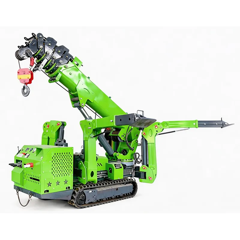 3 Ton Mini Spider Crane for Curtain Wall Installation and Repair