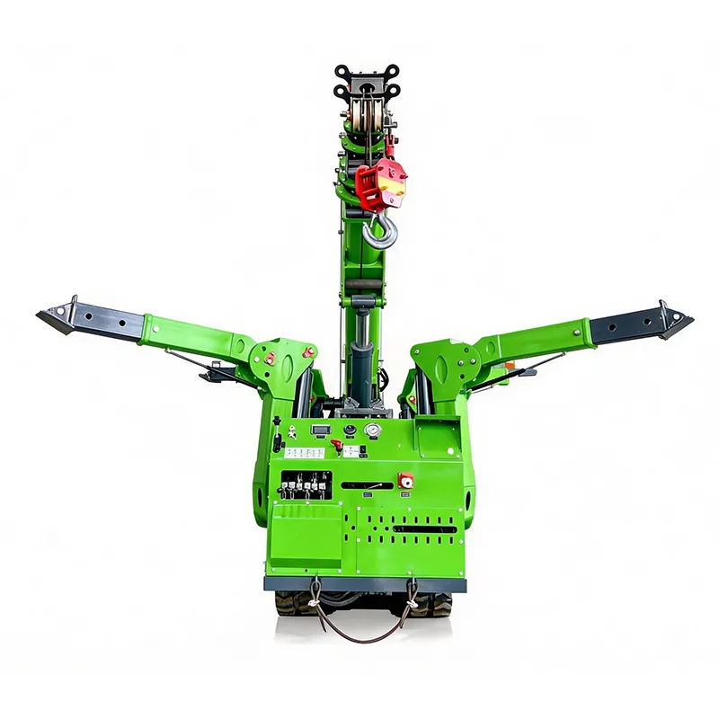 3 Ton Mini Spider Crane for Glass Panel Installation Projects
