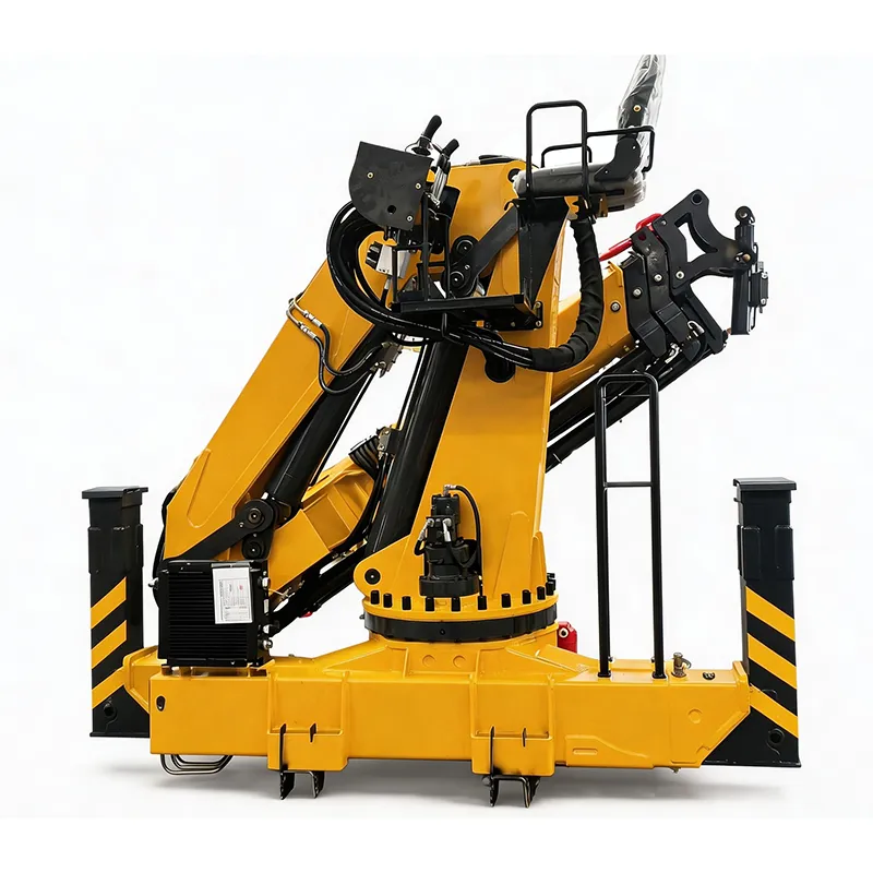 8 Ton Articulated Boom Crane for Equipment Installation and Maintenance