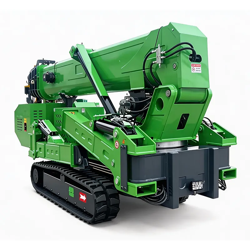8 Ton Compact Crawler Spider Crane for Industrial Plant Construction