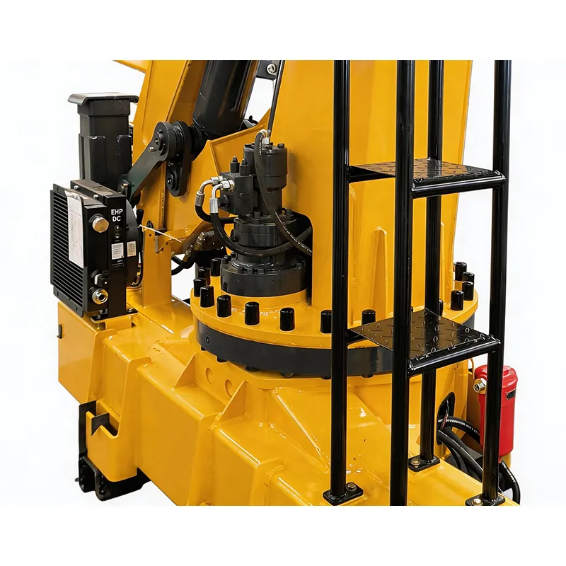 8 Ton Hydraulic Knuckle Boom Crane for Construction Material Handling