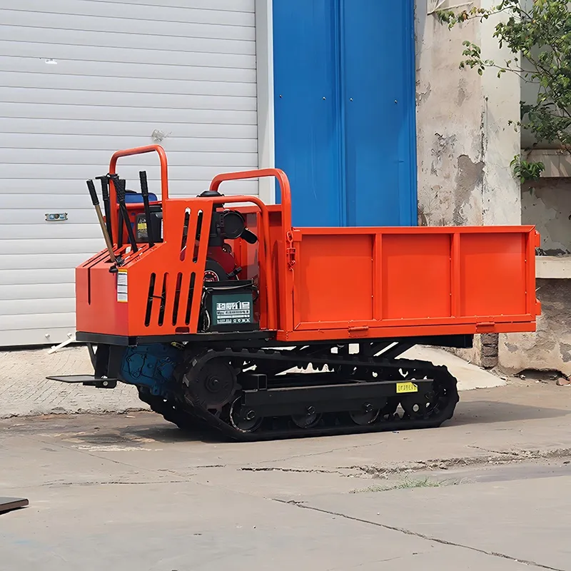 Compact Crawler Carrier for Farm and Orchard Material Handling