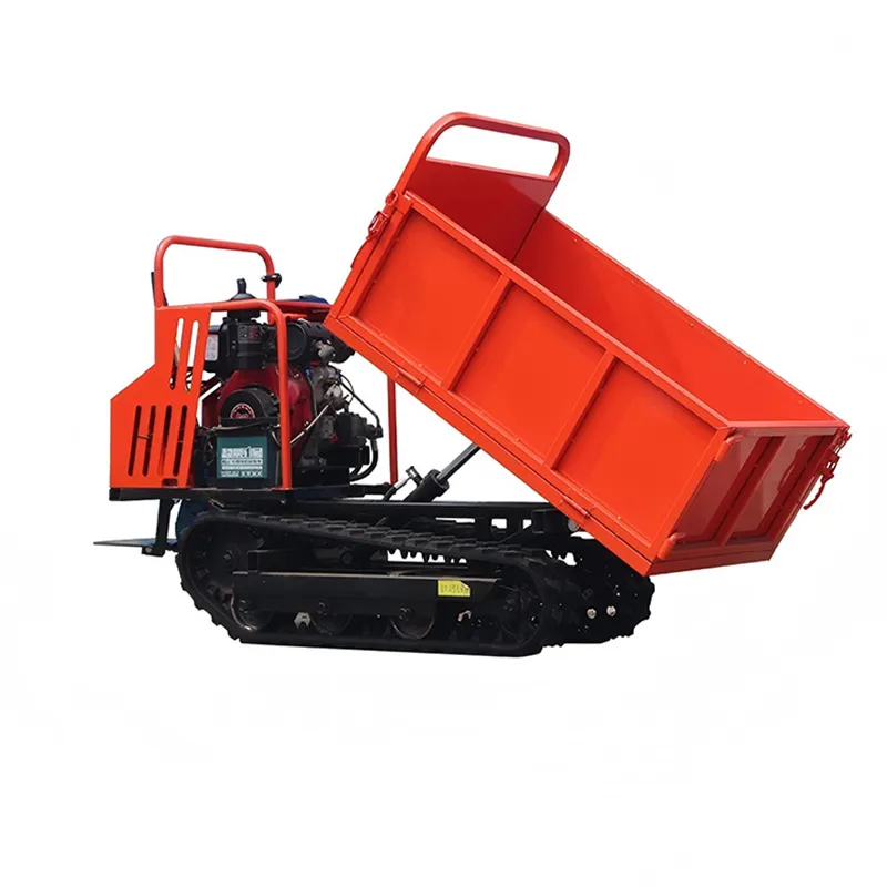 Hydraulic Dump Crawler Carrier for Sand and Gravel Hauling Work
