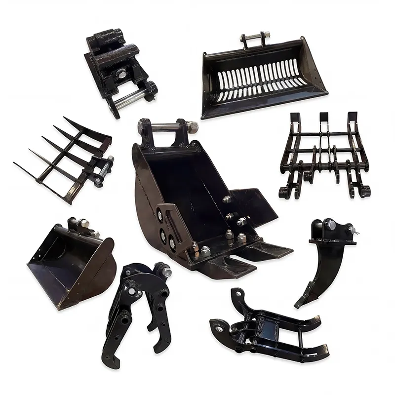 Integrated Excavator Bucket