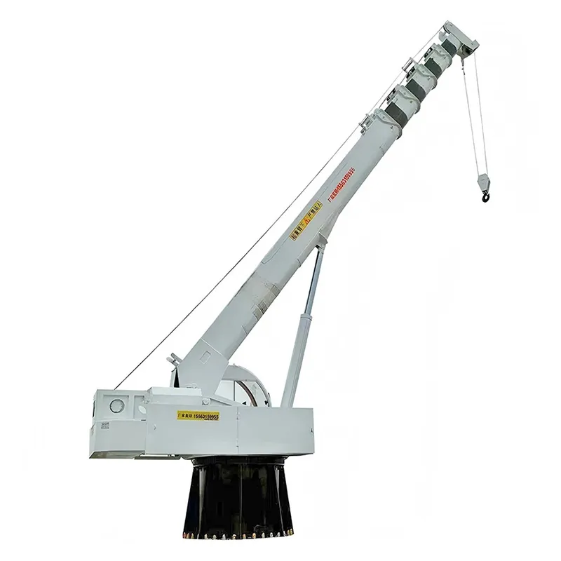 Marine Knuckle Boom Crane for Boat Loading and Unloading Operations