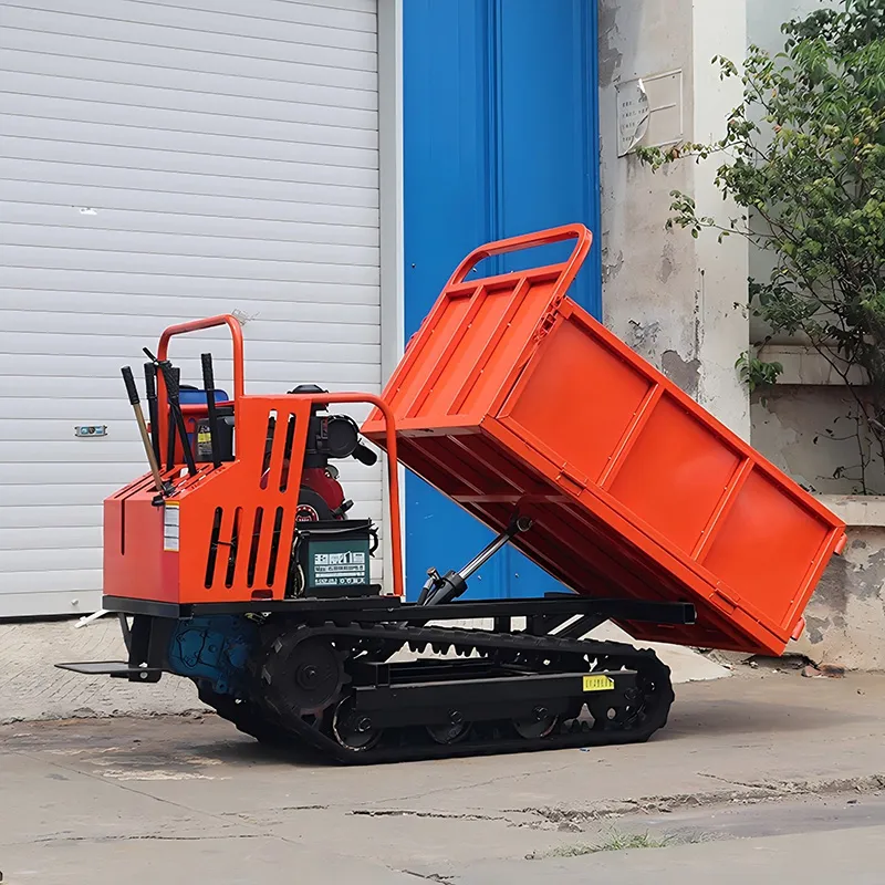 Mini Crawler Carrier for Forestry Operations and Log Transport