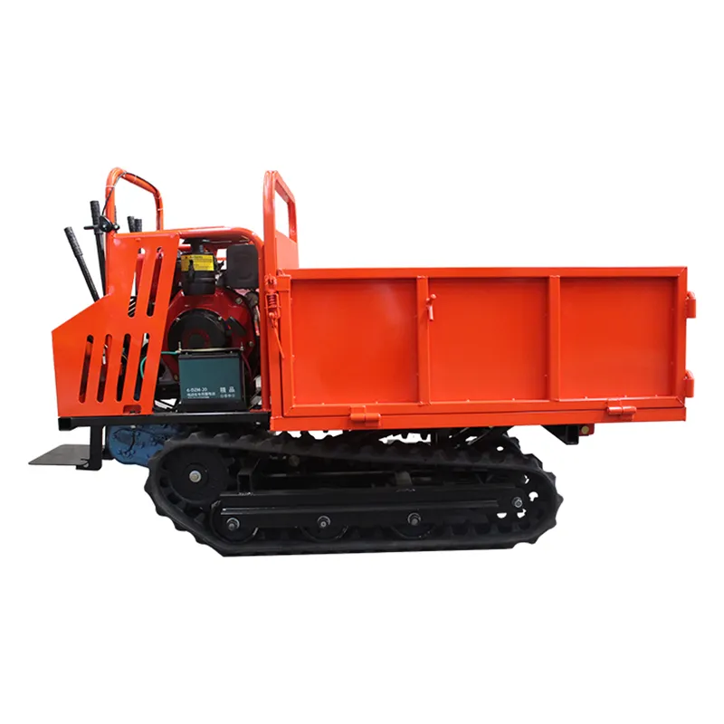 Small Crawler Carrier for Mountain Construction and Site Transport